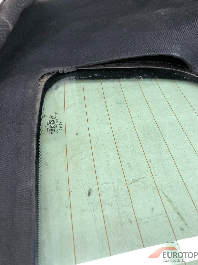 AUDI VW CABRIOLET capote vitre arrière réparation kit colle verre coller  fenêtre ! EUR 120,00 - PicClick FR