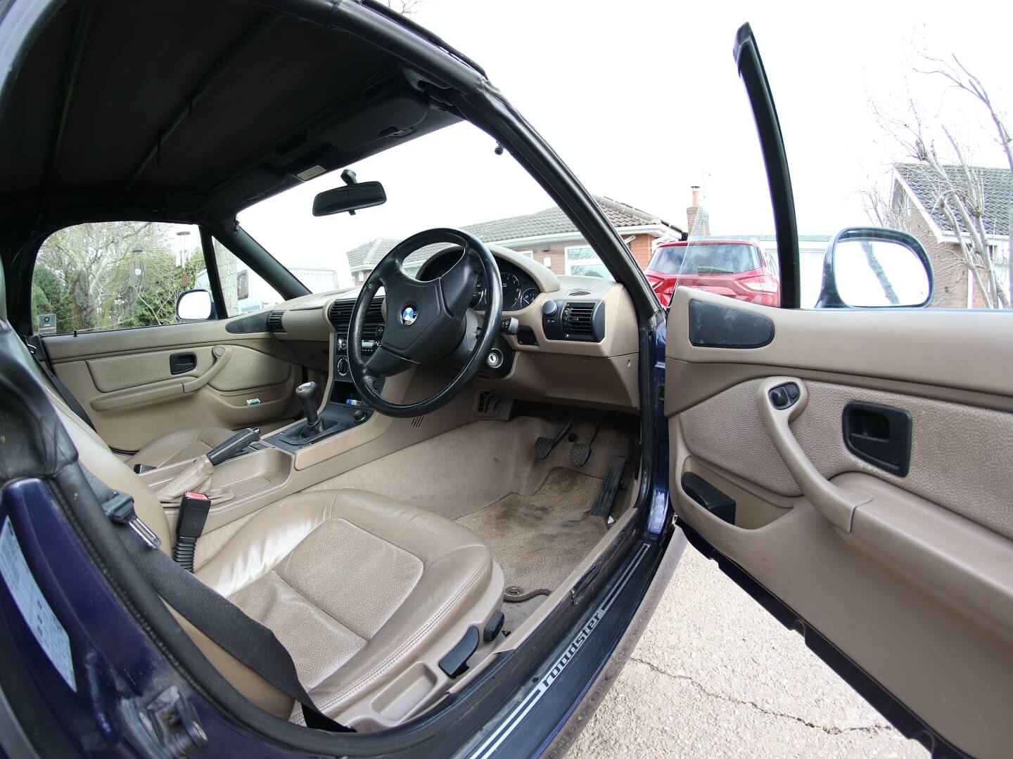 Innenraum des BMW Z3